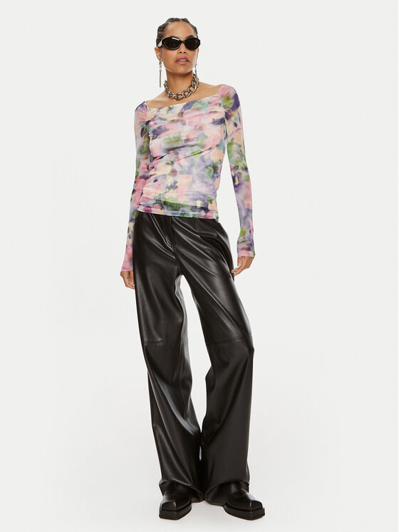 Patrizia Pepe Patrizia Pepe Blūze 8M1645 J222-FE83 Rozā Slim Fit