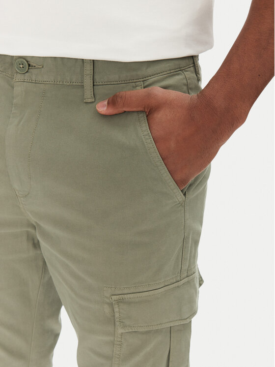 Tommy Jeans Tommy Jeans Pantaloni di tessuto Austin DM0DM20281 Verde Regular Fit