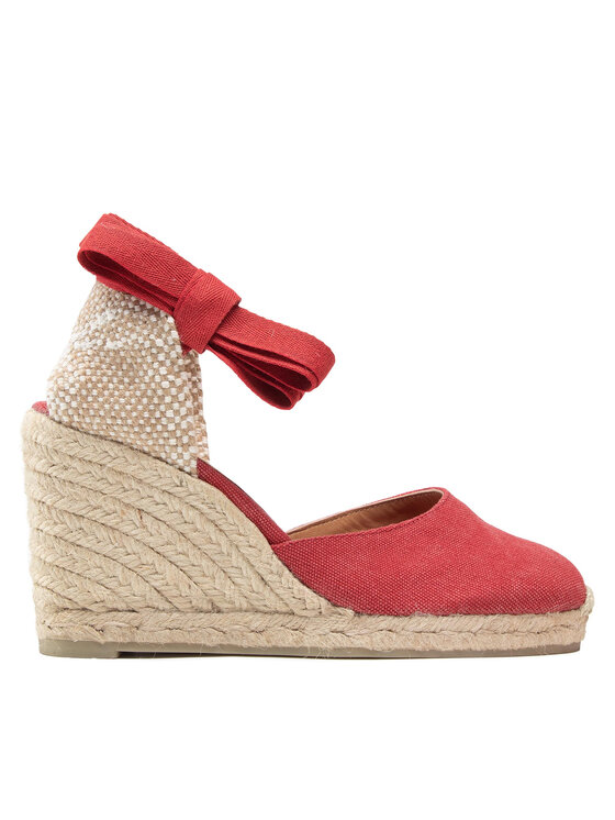 Espadrile Castañer Carina/8/002 021642-604 Roșu