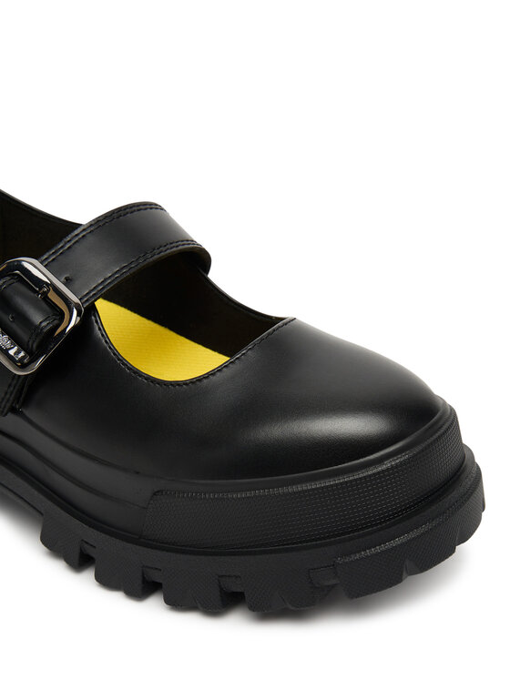 Buffalo Buffalo Półbuty Aspha Loafer Buckle Os 1620046 Czarny