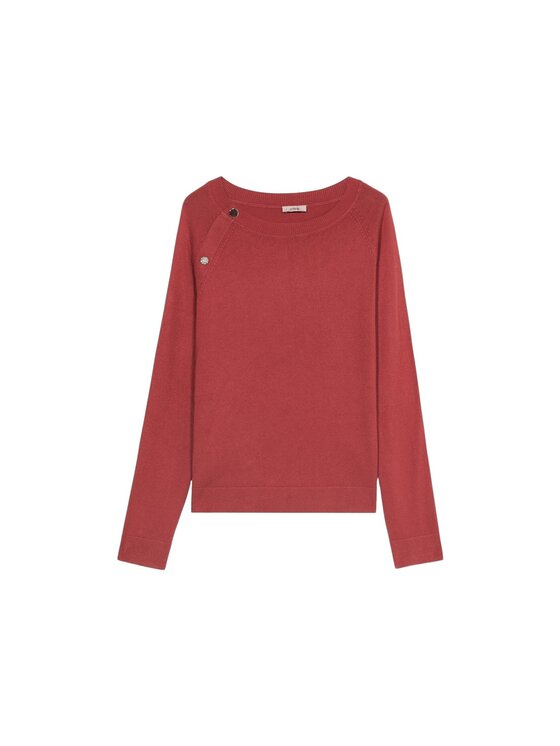 Oltre Oltre Maglione M284J005018N027 Arancione Slim Fit