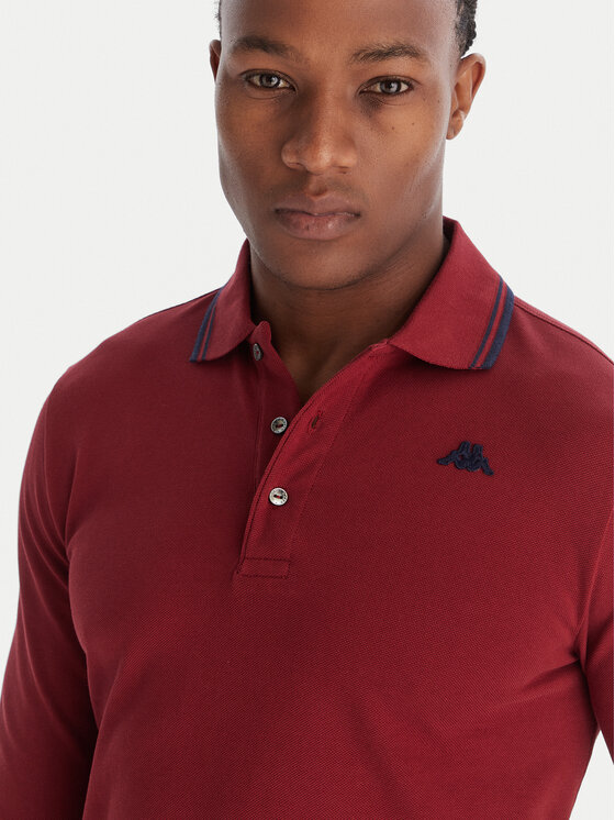 Robe di Kappa Robe di Kappa Polokošile Gord 6006570 Červená Slim Fit