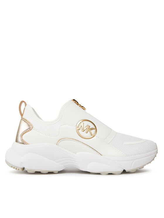 MICHAEL Michael Kors MICHAEL Michael Kors Sneakersy Sami Zip Trainer 43H3SMFSAD Bílá