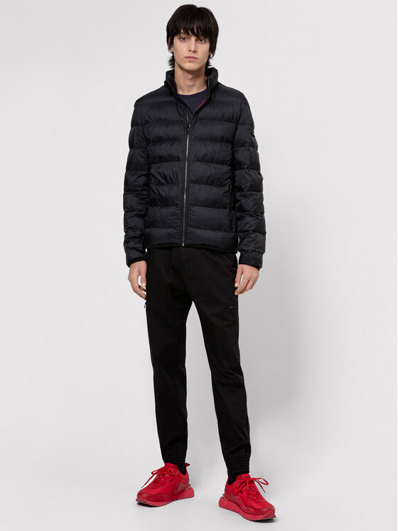 HUGO HUGO Télikabát Balto2111 50450864 Fekete Regular Fit