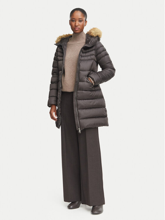 Hetregó Hetregó Puhovka Salen 8R603KM 26WD02 Rjava Slim Fit