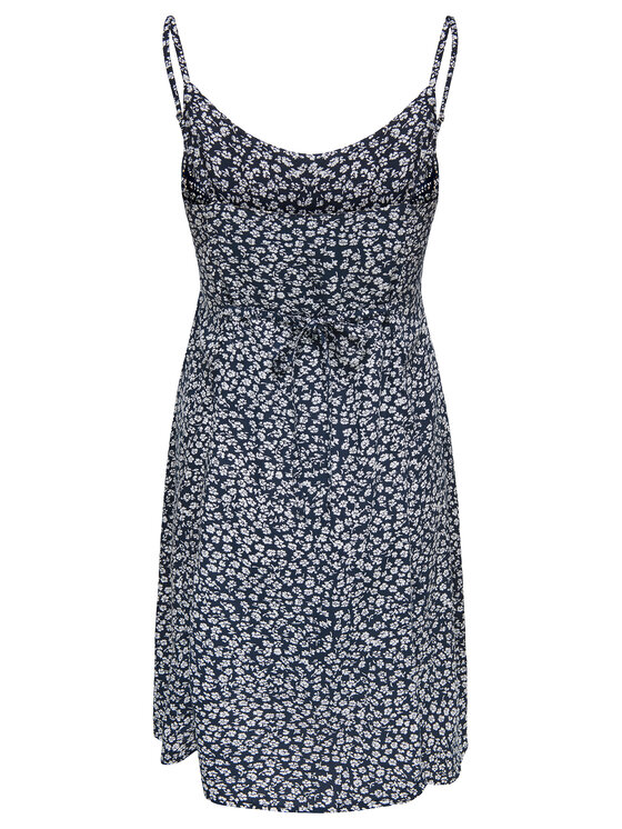 ONLY ONLY Φόρεμα καλοκαιρινό Liana 15375233 Σκούρο μπλε Standard Fit