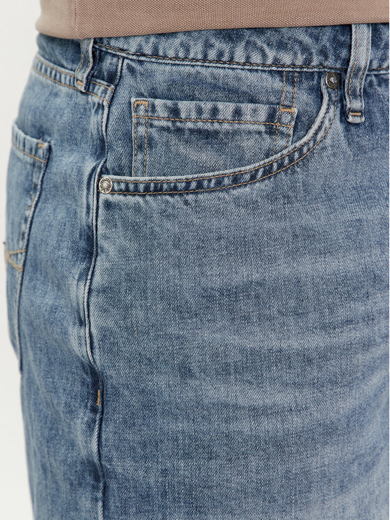 Guess Guess Džínové šortky Rodeo M4GD27 D5AY2 Modrá Slim Fit