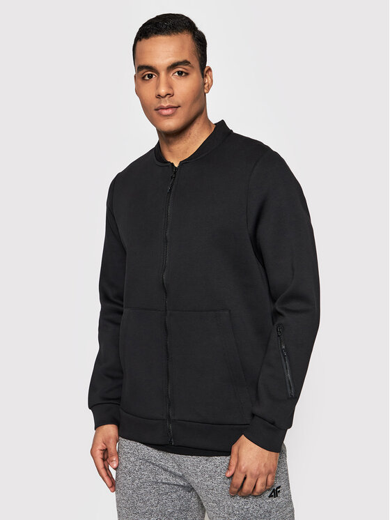 4F 4F Суитшърт H4L22-BLM017 Черен Regular Fit