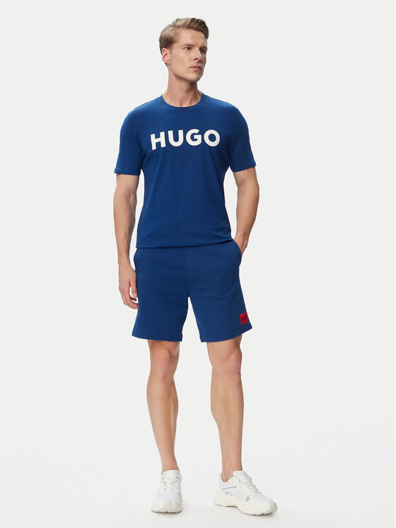 HUGO HUGO T-krekls Dulivio 50467556 Zaļš Regular Fit