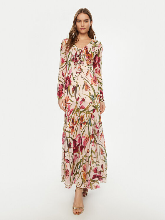 Marciano Guess Marciano Guess Večernja haljina 5RGK41 9603Z Šarena Regular Fit