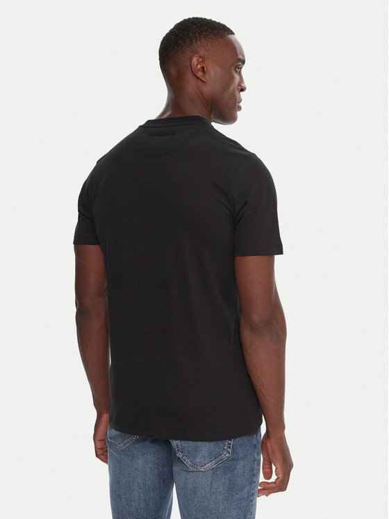 KARL LAGERFELD KARL LAGERFELD Póló 755037 554227 Fekete Regular Fit