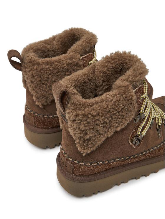 Ugg Ugg Škornji za sneg W Classic Alpine Lace Up 1158271 Rjava