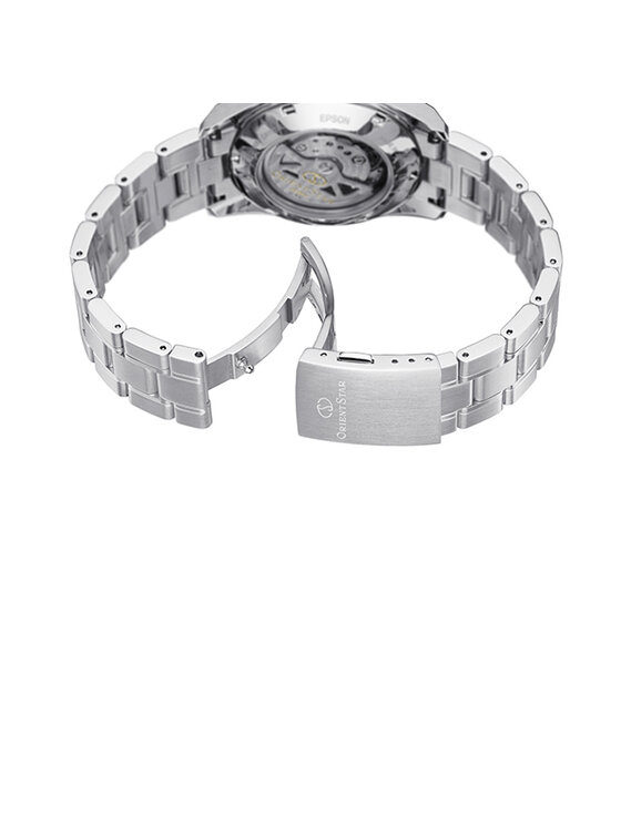 Orient Star Orient Star Zegarek RE-AU0005L00B Srebrny