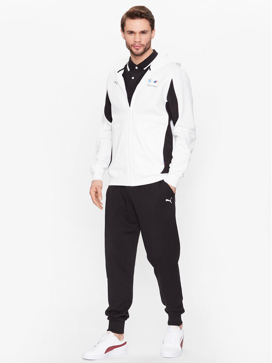 Puma Puma Džemperis Bmw M Motorsport 538131 Balta Regular Fit