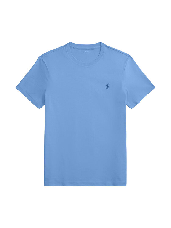 Polo Ralph Lauren Polo Ralph Lauren T-Shirt 710671438526 Niebieski Custom Slim Fit