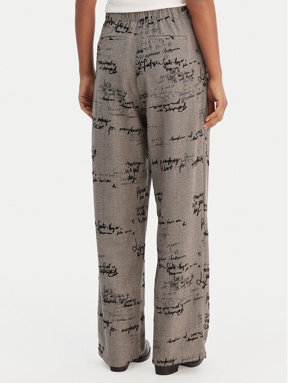 Desigual Desigual Pantaloni di tessuto 26SWPW39 Marrone Regular Fit