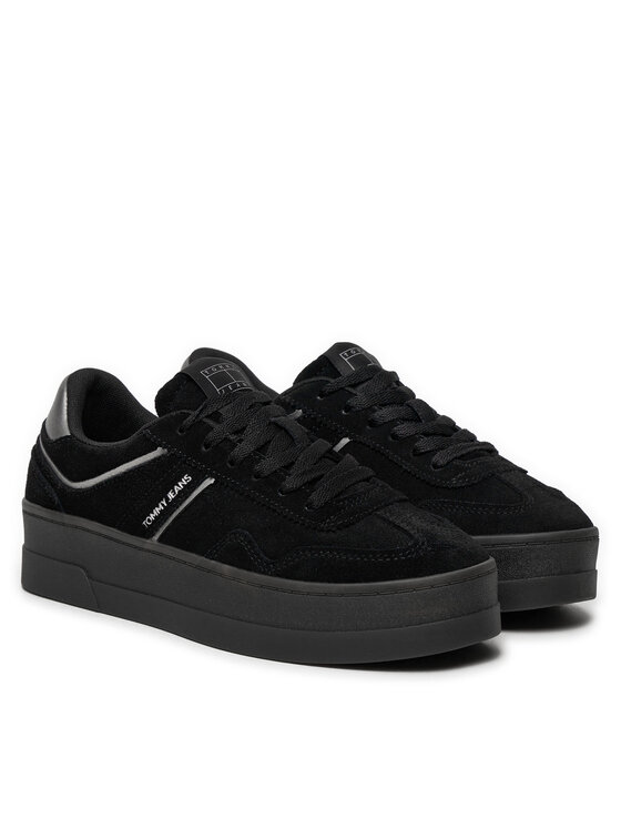 Tommy Jeans Tommy Jeans Snīkeri The Greenwich Flatform Elevated EN0EN02676 Melns