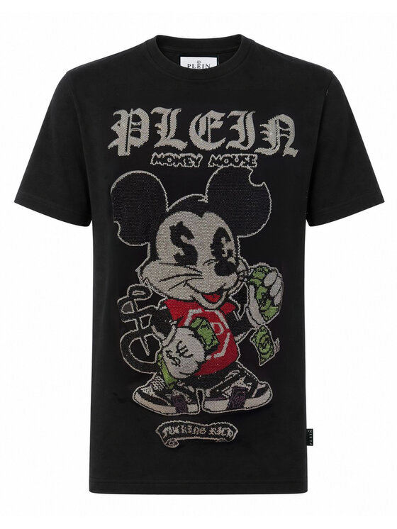 PHILIPP PLEIN PHILIPP PLEIN T-Shirt 31657 Czarny Regular Fit