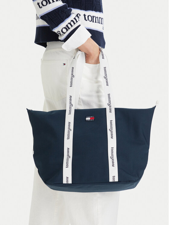 Tommy Jeans Táska Tjw Ess Daily Tote AW0AW18461 Bézs