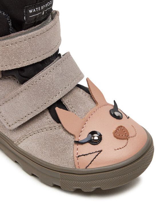 Mrugała Mrugała Schnürschuhe Adny 6280/4-84 Silberfarben