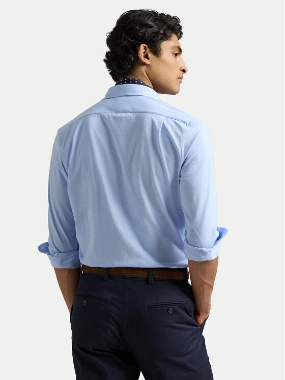 Polo Ralph Lauren Polo Ralph Lauren Koszula 710899386016 Błękitny Slim Fit