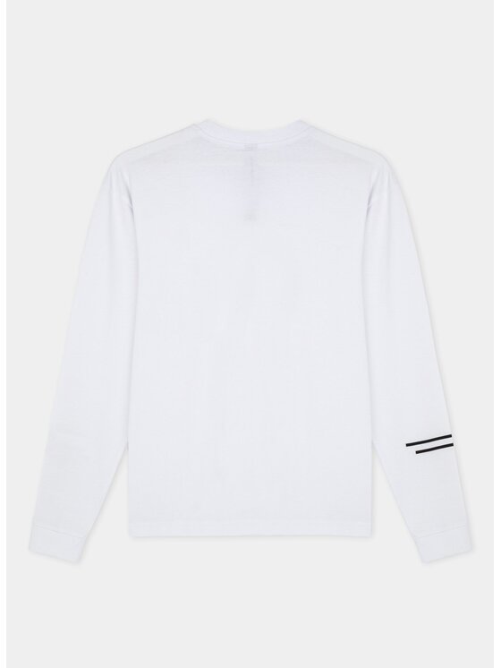 Pako Lorente Pako Lorente Longsleeve M21WF-TL-049 Biały Classic Fit