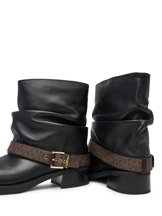 MICHAEL Michael Kors MICHAEL Michael Kors Členková obuv Colby 40F5COFE6L Čierna
