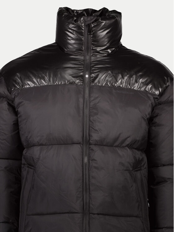 Lindbergh Lindbergh Télikabát 30-303051 Fekete Relaxed Fit