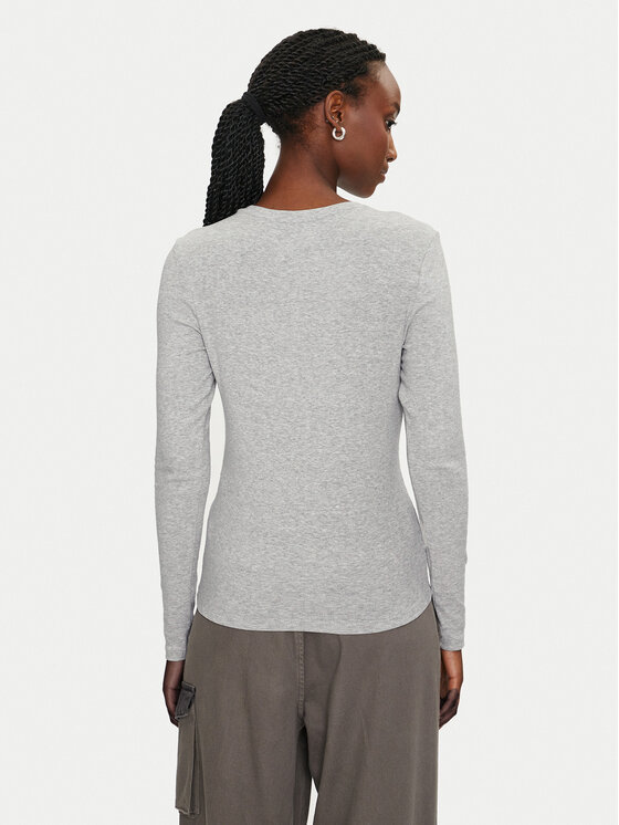 ONLY ONLY Blúzka Riley 15323159 Sivá Slim Fit