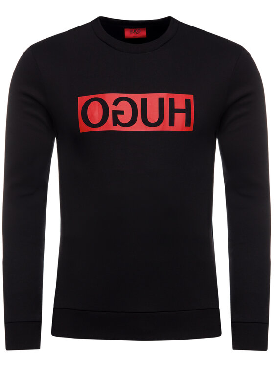 HUGO Hugo Sweatshirt Dicago194 50414126 Schwarz Regular Fit