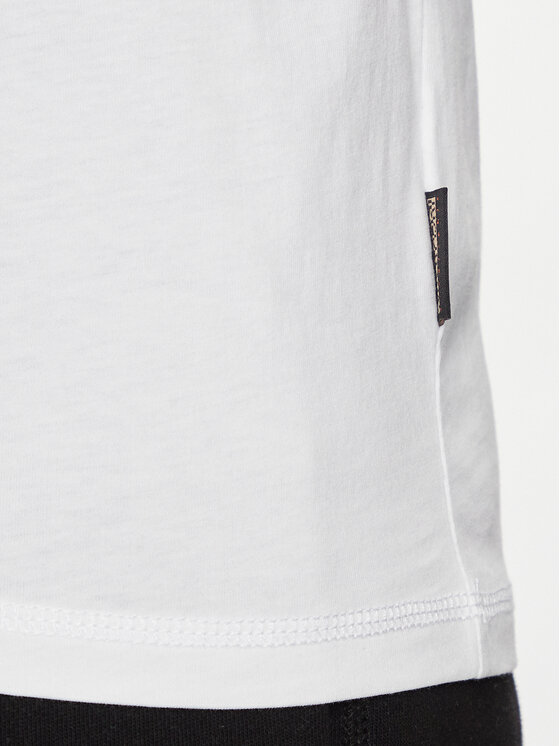 Napapijri Napapijri T-shirt S-Kreis NP0A4HQR Bijela Regular Fit