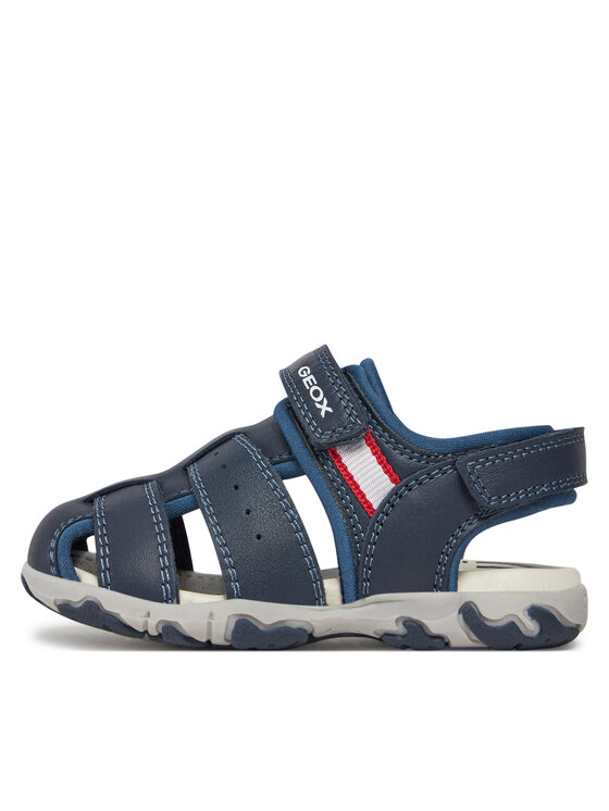Geox Geox Sandały B Sandal Flaffee Boy B4559B 08515 C4002 M Granatowy