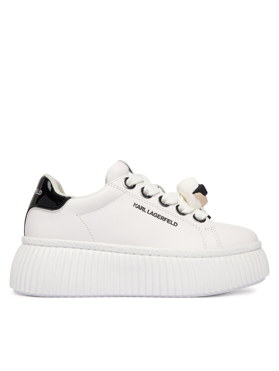 KARL LAGERFELD KARL LAGERFELD Sneakersy Kreeper Lo KL42336T Bílá
