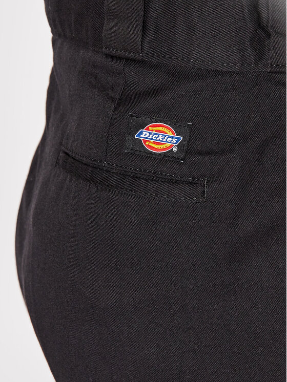 Dickies Dickies Текстилни панталони Elizaville DK0A4XKBBLK Черен Regular Fit