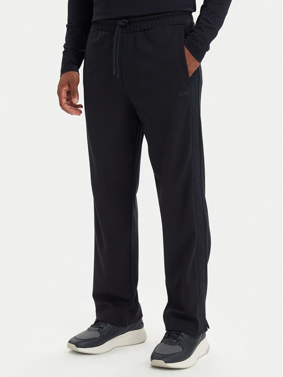 BOSS Pantaloni trening Union Tape Hurley 50564110 Bleumarin Regular Fit
