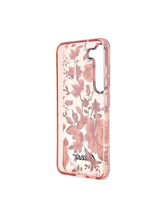 Guess Guess Etui na telefon Flower Collection Różowy