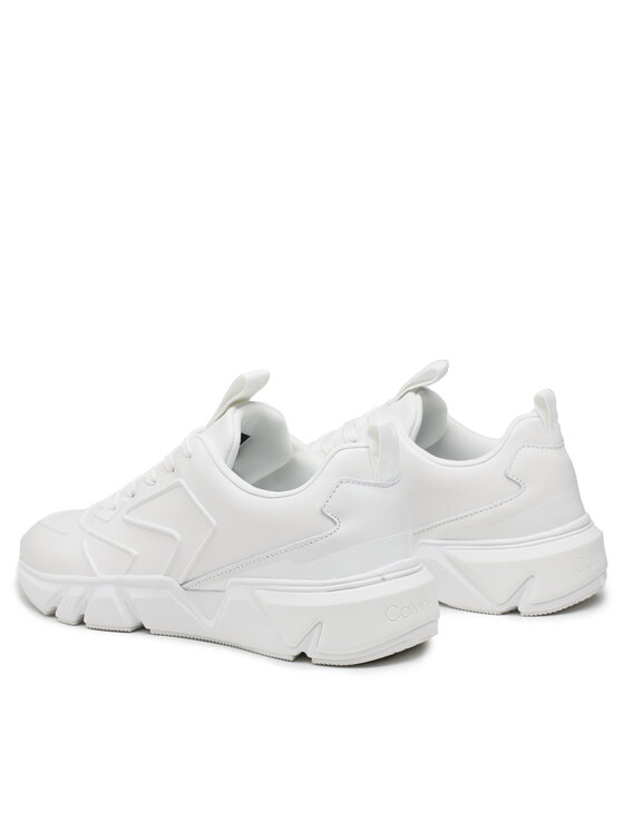 Calvin Klein Calvin Klein Сникърси Low Top Lace Up Lth Hf HM0HM00995 Бял