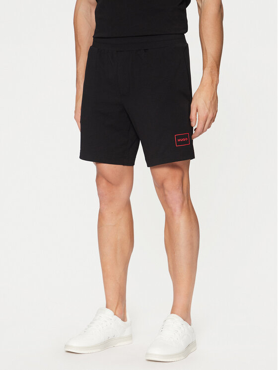 HUGO Hugo Sportovní kraťasy 50525247 Černá Regular Fit