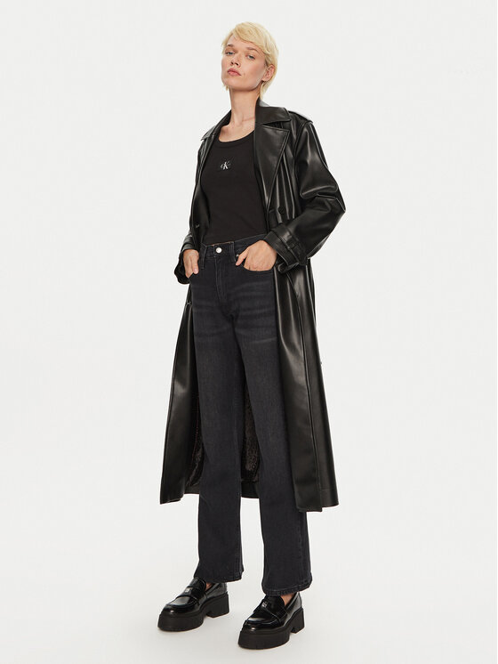Calvin Klein Jeans Calvin Klein Jeans Džínsy Authentic J20J224024 Čierna Bootcut Fit