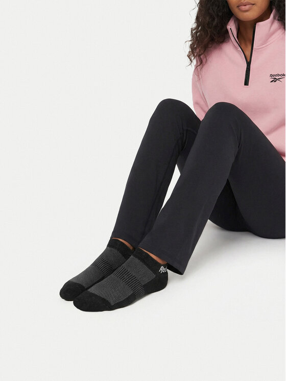 Reebok Reebok Trumpos kojinės R0356-SS24 (3-pack) Juoda
