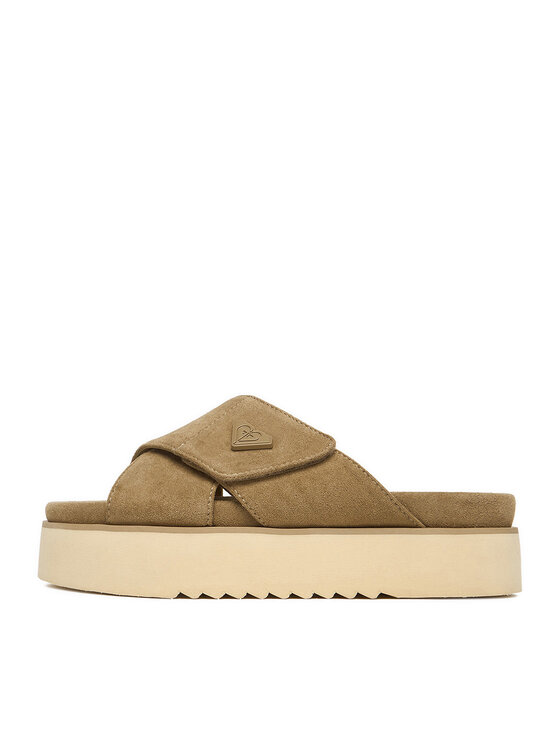Roxy Roxy Παντόφλες CWBEOB-HY22031-2 Μπεζ