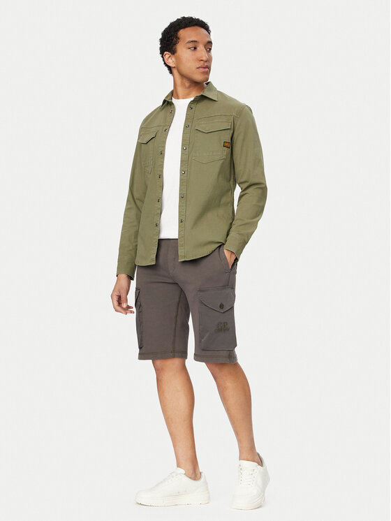 C.P. Company C.P. Company Αθλητικό σορτς 18CMSB160A006090M Γκρι Regular Fit