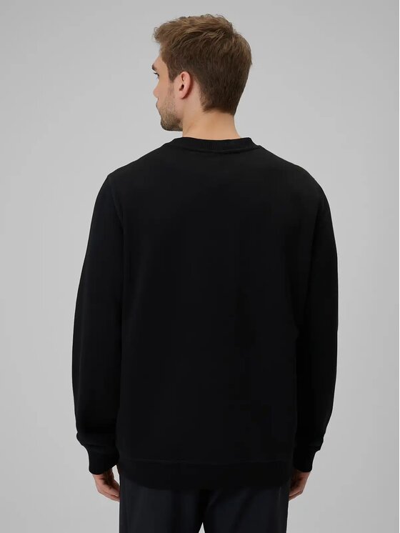 4F 4F Bluza 4FWMM00TSWSM2549-20S Czarny Standard Fit