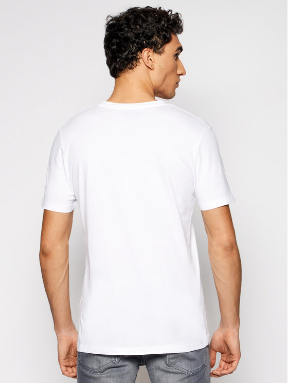 T-shirt Elias 12195572 Bianco Regular Fit