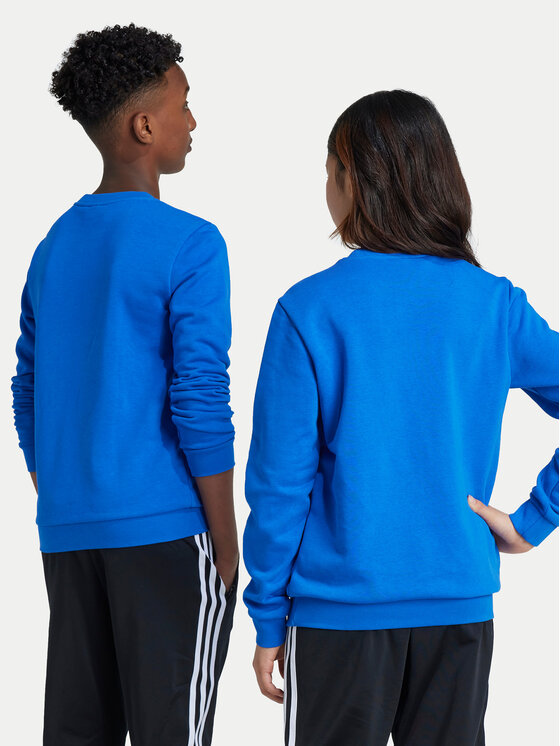 adidas adidas Majica dugih rukava Trefoil IY7438 Plava Regular Fit