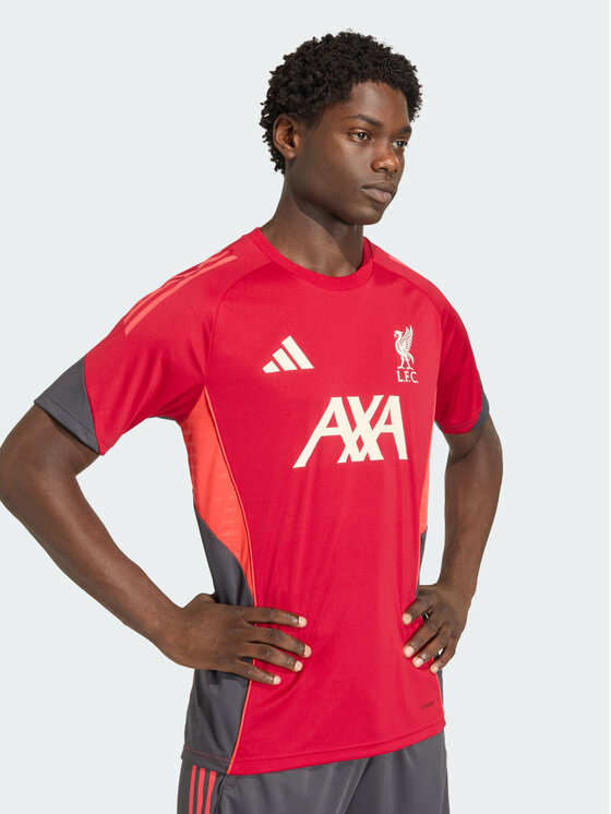 adidas adidas Koszulka techniczna 157793 Czerwony Slim Fit