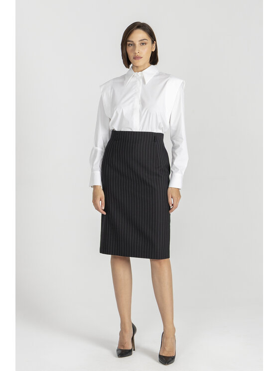 Deni Cler Milano Deni Cler Milano Koszula W-DC-1469-E5-G5-10-1 Biały Regular Fit