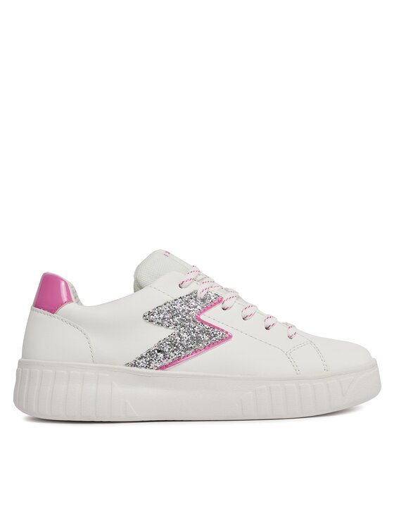 Geox Geox Tenisice J Mikiroshi Girl J45DVA 0BCEW C0563 D Bijela