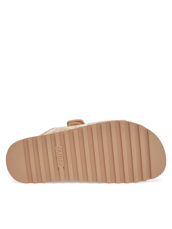 Guess Guess Klapki FLJFZZ FAB19 Beżowy