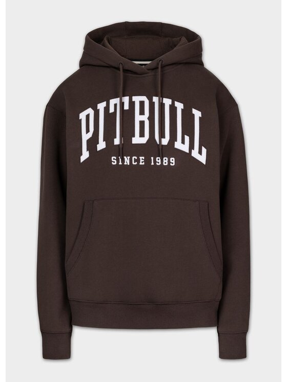 PITBULL PITBULL Bluza NORTON Brązowy Regular Fit
